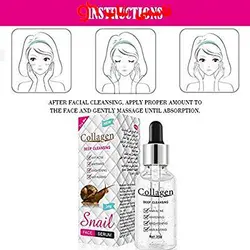 سرم حلزون کلاژن صورت سرم ضد آکنه درخشان کننده ضد پیری پوست صورتOfanyia - فروشگاه اینترنتی قاسمی شاپ