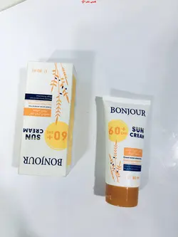 ضدآفتاب بنجور BONJOUR SPF60 - فروشگاه اینترنتی قاسمی شاپ