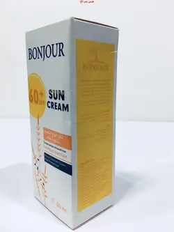 ضدآفتاب بنجور BONJOUR SPF60 - فروشگاه اینترنتی قاسمی شاپ