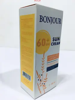 ضدآفتاب بنجور BONJOUR SPF60 - فروشگاه اینترنتی قاسمی شاپ