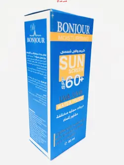 ضدآفتاب بنجور BONJOUR SPF60 - فروشگاه اینترنتی قاسمی شاپ