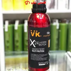 بوتاکس مو 24 لایه وی کی VK X24 LAYERS BOTOX حجم 1400 میل - فروشگاه اینترنتی قاسمی شاپ