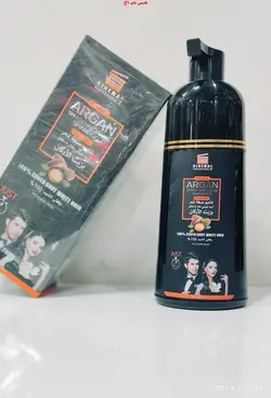 شامپو رنگ موی سریع نیترو کانادا با روغن آرگان سیاه طبیعی 420 میلی لیتر - فروشگاه اینترنتی قاسمی شاپ