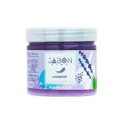 اسکراب شکری لایه بردار پوست ژبن پلاس مدل Lavender وزن 450 گرم