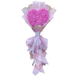 دسته گل قلبی عروس(ژیپسوفیلا)