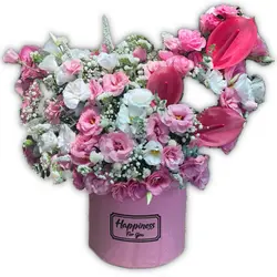 باکس گل آنتریوم و لیسین