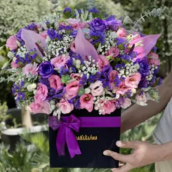 باکس گل آنتریوم و لیسین