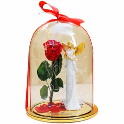 دیو و دلبر جاودان با مجسمه و ریسه