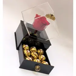 باکس تندیسی جاودان با شکلات