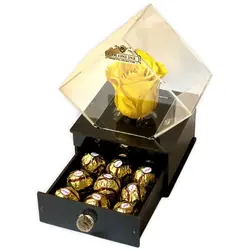 باکس تندیسی جاودان با شکلات