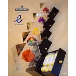 باکس تندیسی جاودان با شکلات
