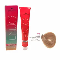 رنگ مو انجو بلوند زیتونی خیلی روشن شماره M8 (9.3) حجم ۱۰۰ میلی لیتر - گل انار