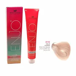 رنگ مو انجو بلوند خاکستری نقره ای شماره A10 (10.2) حجم ۱۰۰ میلی لیتر - گل انار