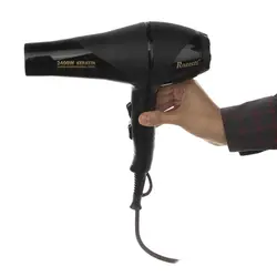 سشوار کراتینه حرفه‌ای رزتی مدل ۹۹۲۴ - گل انار