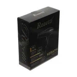 سشوار کراتینه حرفه‌ای رزتی مدل ۹۹۲۴ - گل انار