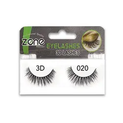 مژه مصنوعی ۳D جفت زد وان مدل Z401 کد ۰۲۰ - گل انار