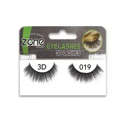 مژه مصنوعی ۳D جفت زد وان مدل Z401 کد ۰۱۹ - گل انار