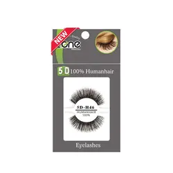 مژه جفتی Z-409) HUMAN HAIR 5D) کد H46 - گل انار