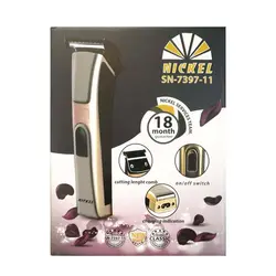 ماشین اصلاح موی صورت و بدن نیکل مدل SN-7397-11 - گل انار