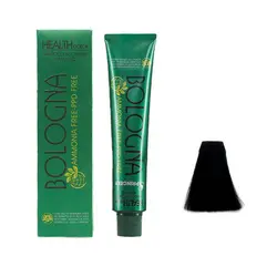 رنگ مو بلونیا سری natural شماره ۱ حجم ۱۰۰ میلی لیتر رنگ مشکی - گل انار