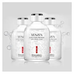 تونر آبرسان حاوی کلاژن و پروتئین ونزن VENZEN حجم ۵۰ میل - گل انار