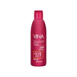 اکسیدان ۹ درصد وینا ۱۸۰ میل گیاهی Vina 9% Oxidant Cream 180ml - گل انار