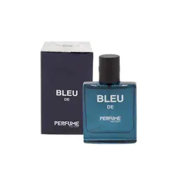 ادکلن مینیاتوری مردانه بلو دی شنل برند پرفیوم فکتوری حجم ۳۰ میل Bleu De Perfume Factory - گل انار