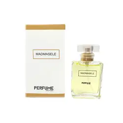 ادکلن مینیاتوری زنانه مادمازل برند پرفیوم فکتوری حجم ۳۰ میل Madmasele Perfume Factory - گل انار