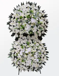 تاج گل دوطبقه سوپر لوکس