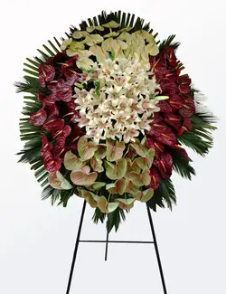 تاج گل یک طبقه ترحیم لاکچری