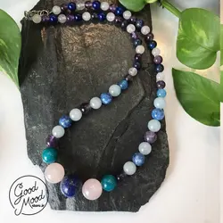 گردنبند سنگی تخصصی چاکرای پنج و شش