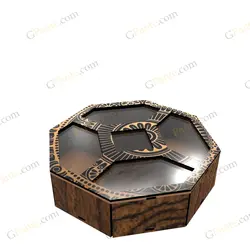 طرح لیزر باکس خشکبار لوز