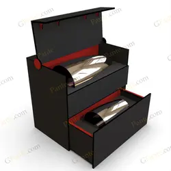 طرح لیزر باکس هدیه مرسدس