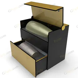 طرح لیزر باکس هدیه مرسدس