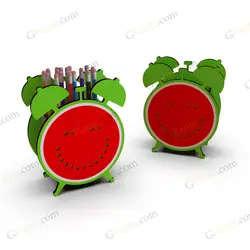 طرح لیزر تحریر کلاک