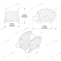 طرح لیزر جامدادی جیجی