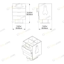 طرح لیزر تحریر روبوت