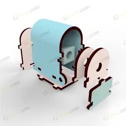 طرح لیزر تراش شهاب