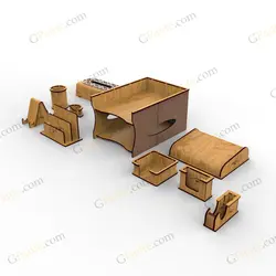 طرح لیزر ست اداری مهسا