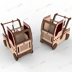 طرح لیزر پازل یدک کش شلدون