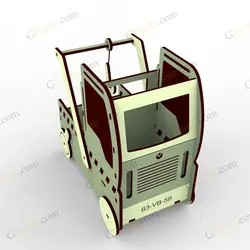 طرح لیزر پازل یدک کش شلدون