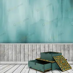 طرح لیزری جعبه آجیل و پذیرایی مدل فردوس