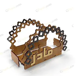 طرح برش لیزر سبد گل برای روز مادر