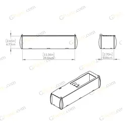 طرح لیزر جعبه مستطیل مدل شاخه گل
