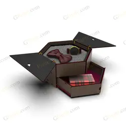 فایل برش لیزر جعبه کادویی مدل رامتین