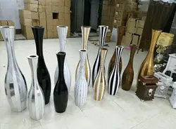 طرح رایگان لیزر گلدان کوزه ای و دکوری یا خمره ای در 3 مدل مختلف