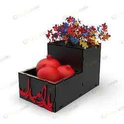 فایل لیزری جعبه هدیه چله