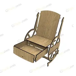 طرح جعبه هدیه و گل راکینگ