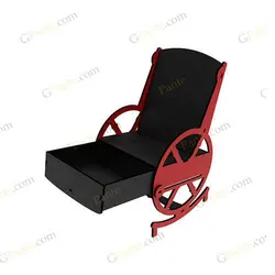 طرح جعبه هدیه و گل راکینگ