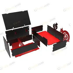 دانلود فایل لیزری باکس هدیه ترن